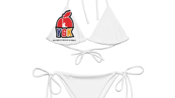 All-over Print Recycled String Bikini